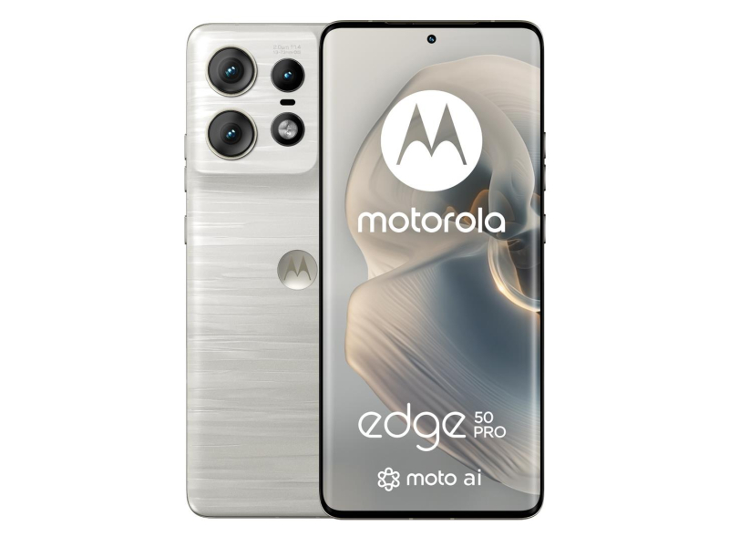 Motorola edge 50 pro 5G 12/512GB Moonlight Pearl 144Hz